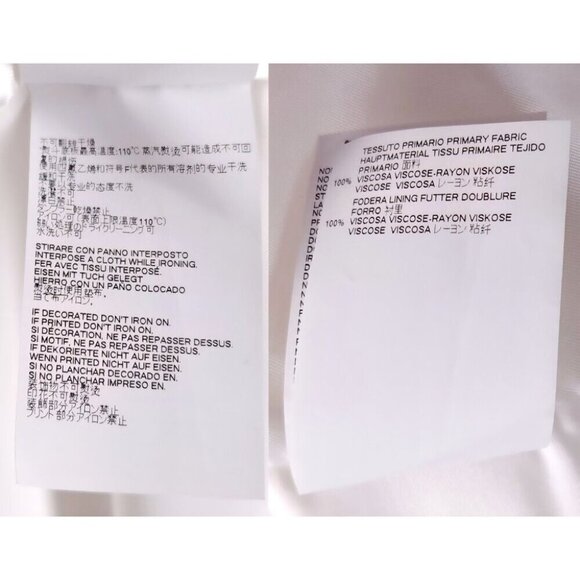 MM6 Maison Margiela Classic Blazer Size 42 US 6 White NWT $880 - Picture 14 of 14